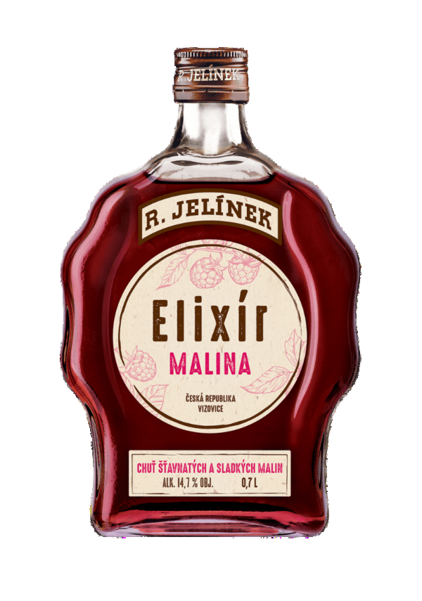 Elixír z malin Rudolf Jelínek