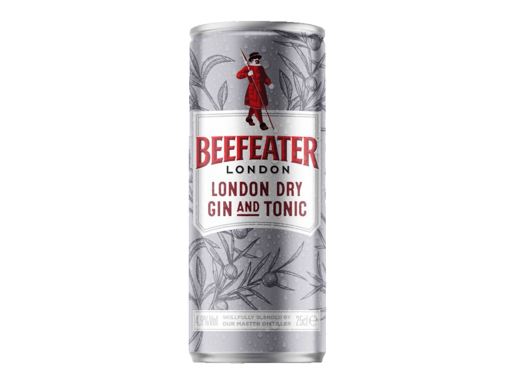 Míchaný nápoj Beefeater Gin a Tonic