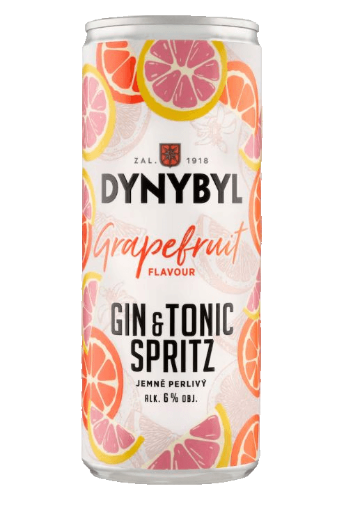 Míchaný nápoj Dynybyl Grapefruit Flavour Gin a Tonic Spritz