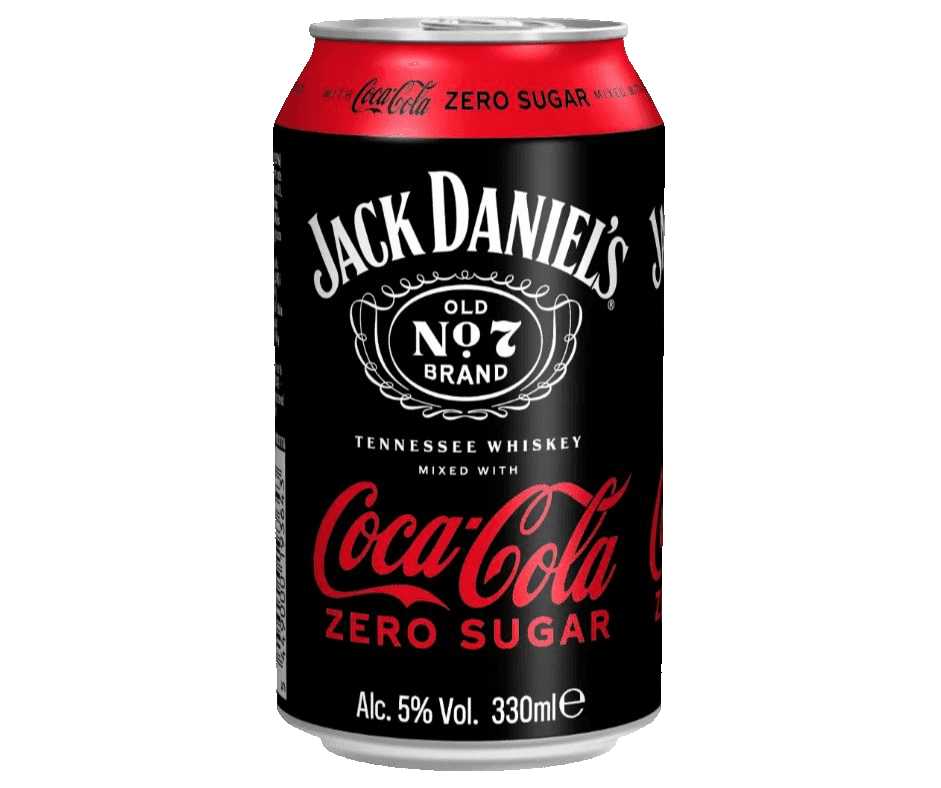 Míchaný nápoj Jack Daniel's & Cola Zero