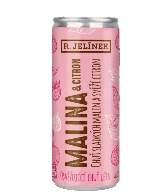 Míchaný nápoj Malina & Citron Rudolf Jelínek