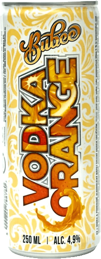Míchaný nápoj Vodka & Orange Bubee