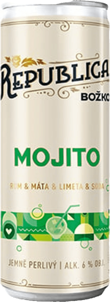Nápoj míchaný Mojito Republica Božkov