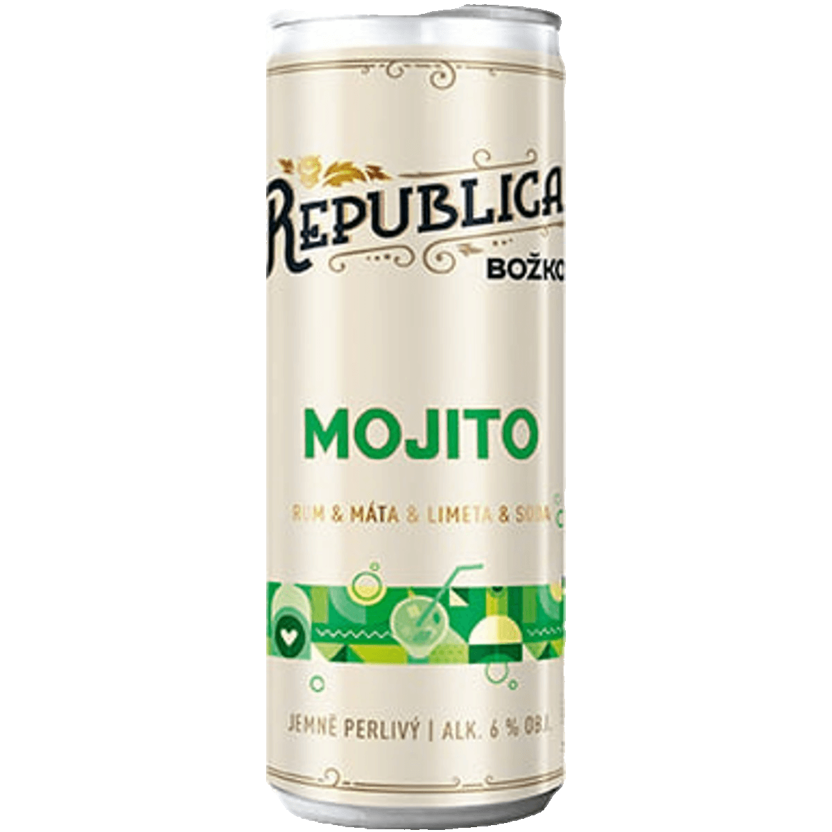 Nápoj míchaný Mojito Republica Božkov