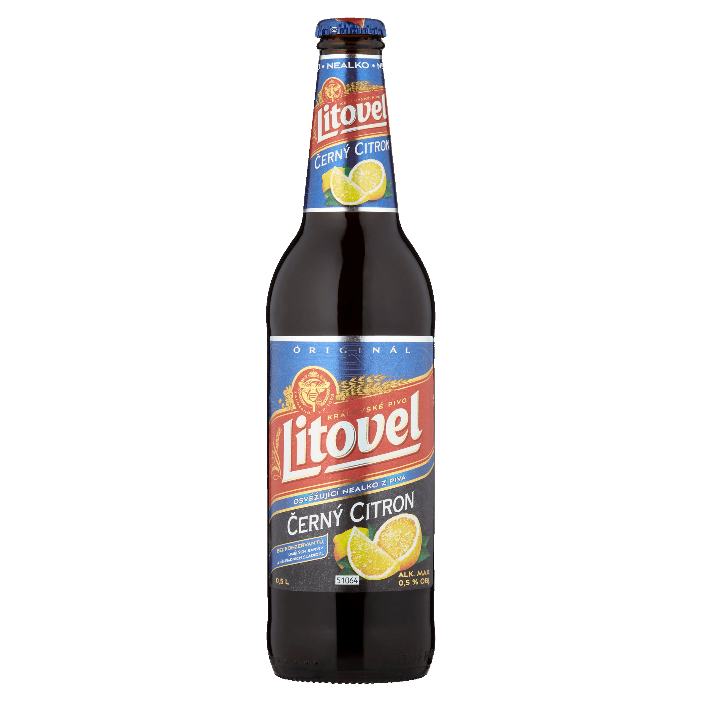 Nealkoholické pivo ochucené Litovel