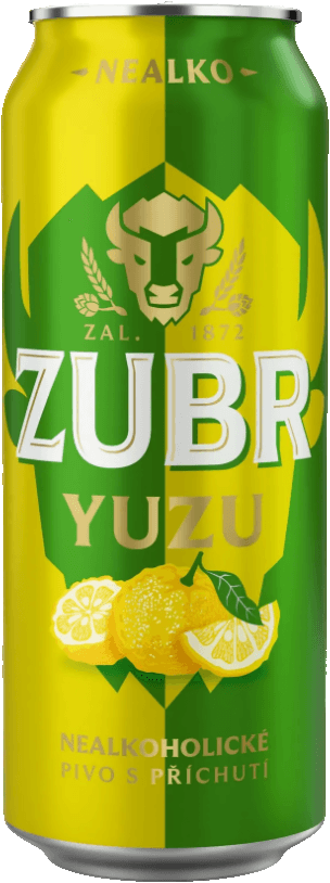 Nealkoholické pivo ochucené Zubr