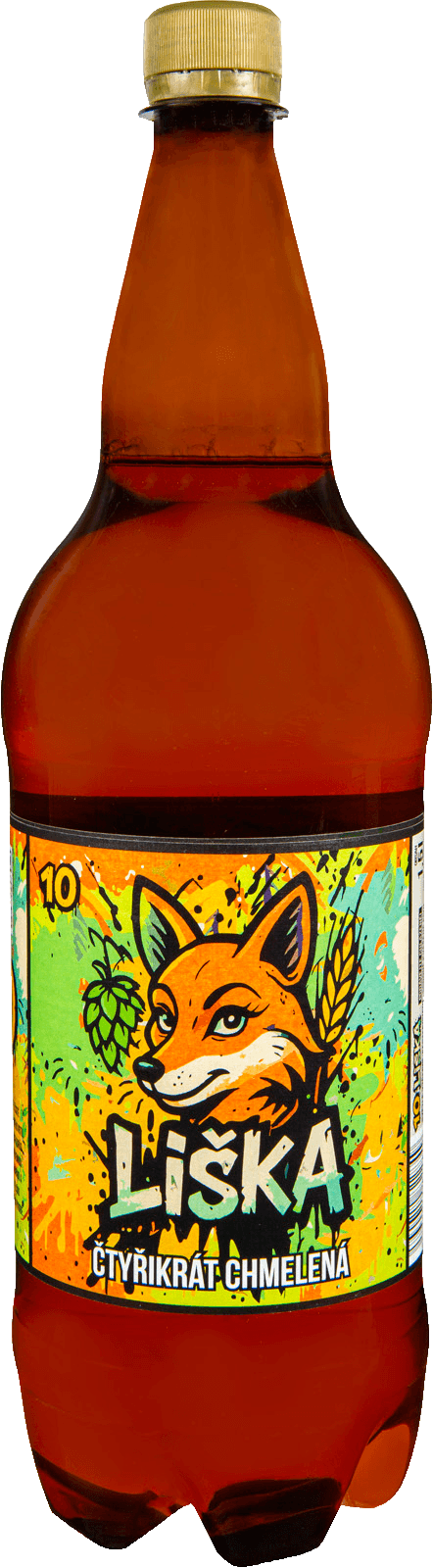 Pivo 10° Novopacká Liška