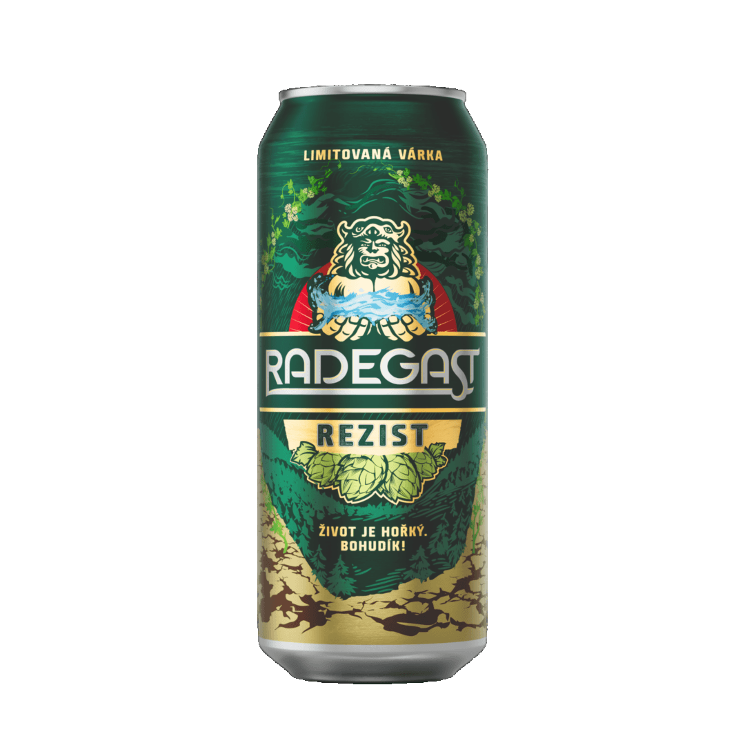 Pivo ležák Rezist Radegast