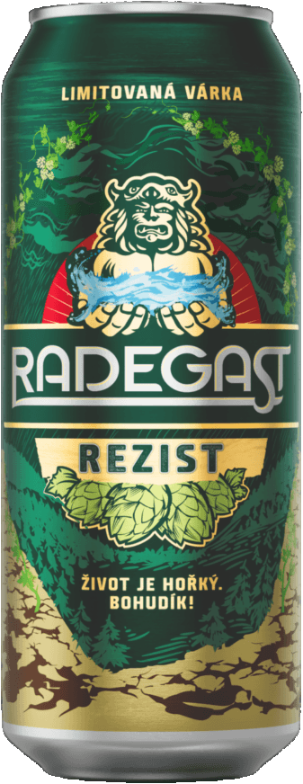 Pivo ležák Rezist Radegast