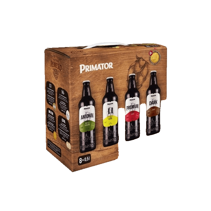 Pivo Mixpack 8 Zlatých Primátor