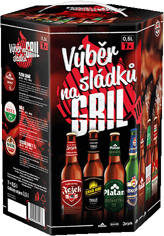 Pivo Mixpack Výběr sládků na gril