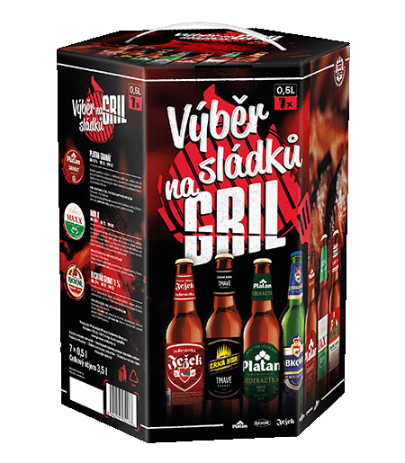 Pivo Mixpack Výběr sládků na gril
