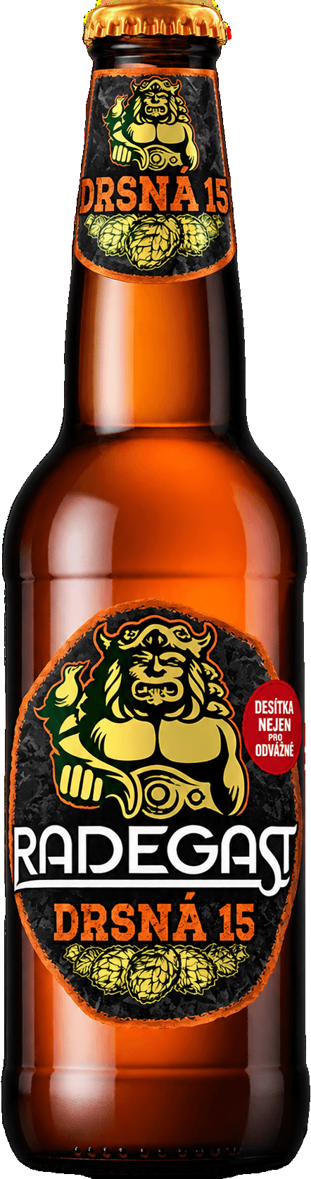 Pivo polotmavé Drsná 15° Radegast