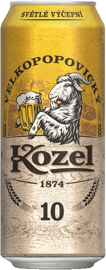 Pivo světlé Velkopopovický Kozel