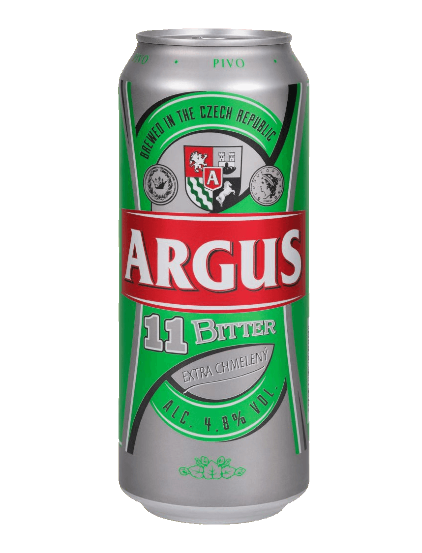 Pivo světlý ležák 11° Bitter Argus