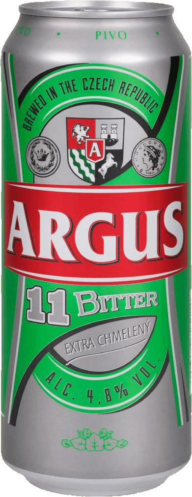 Pivo světlý ležák 11° Bitter Argus