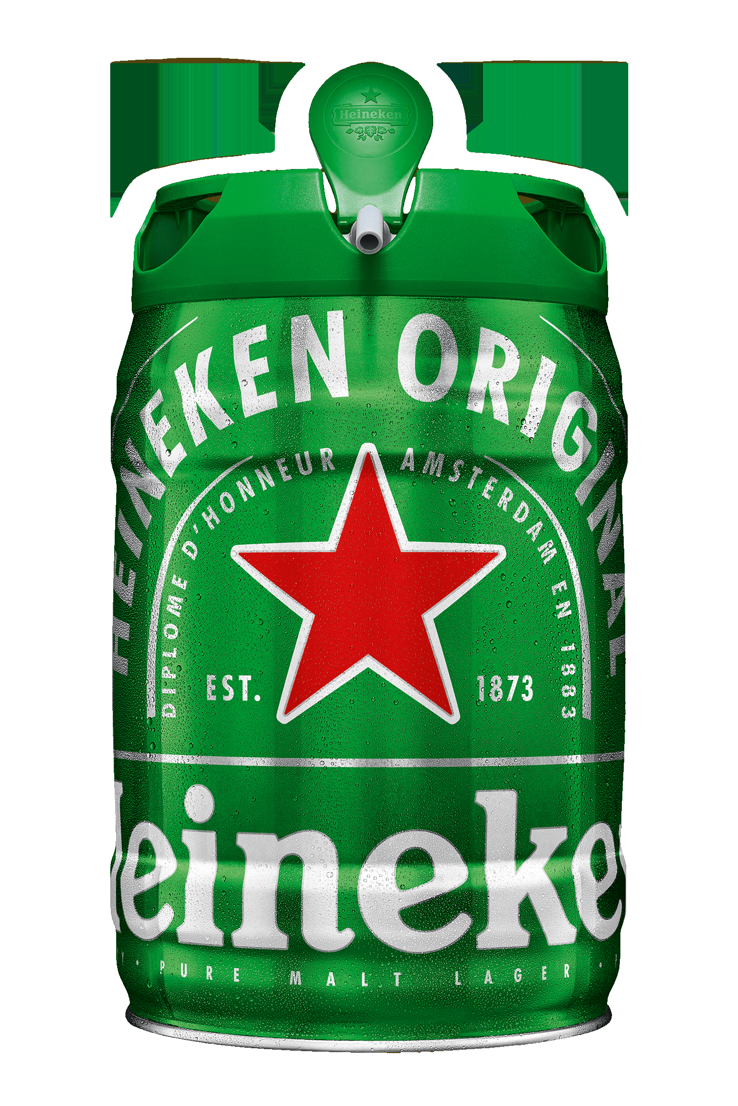 Pivo světlý ležák Heineken - soudek