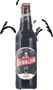 Pivo tmavý ležák Bruncvík