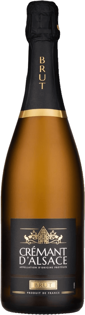 Šumivé víno Brut Crémant d' Alsace
