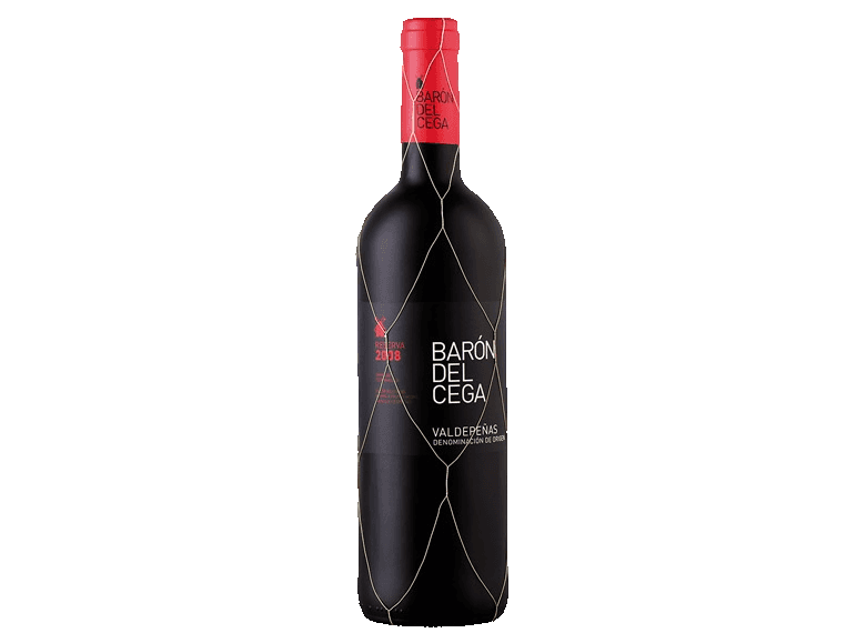 Víno červené Valdepeňas Reserva Barón del Cega