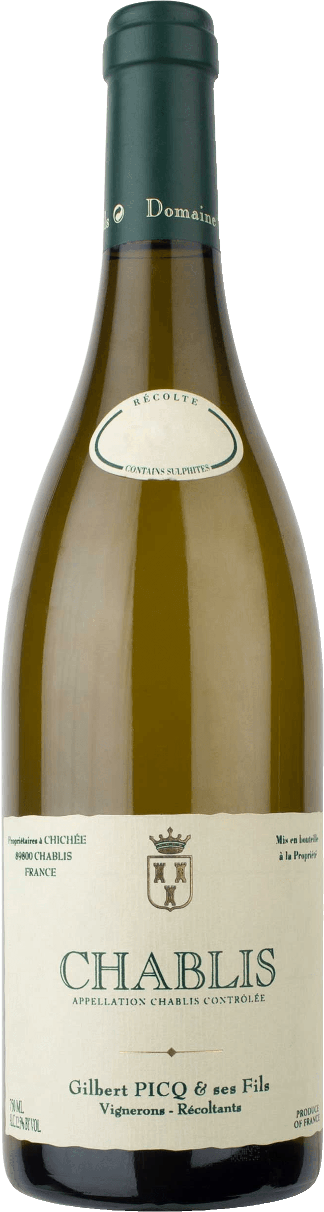 Víno Chablis Gilbert Picq