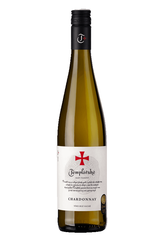 Víno Chardonnay Templářské sklepy Čejkovice