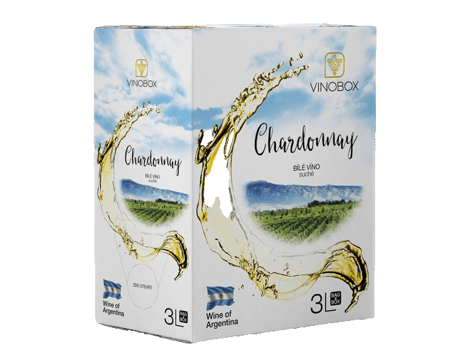 Víno Chardonnay Vinobox - bag in box