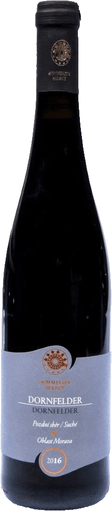 Víno Dornfelder Sommelier Select - pozdní sběr