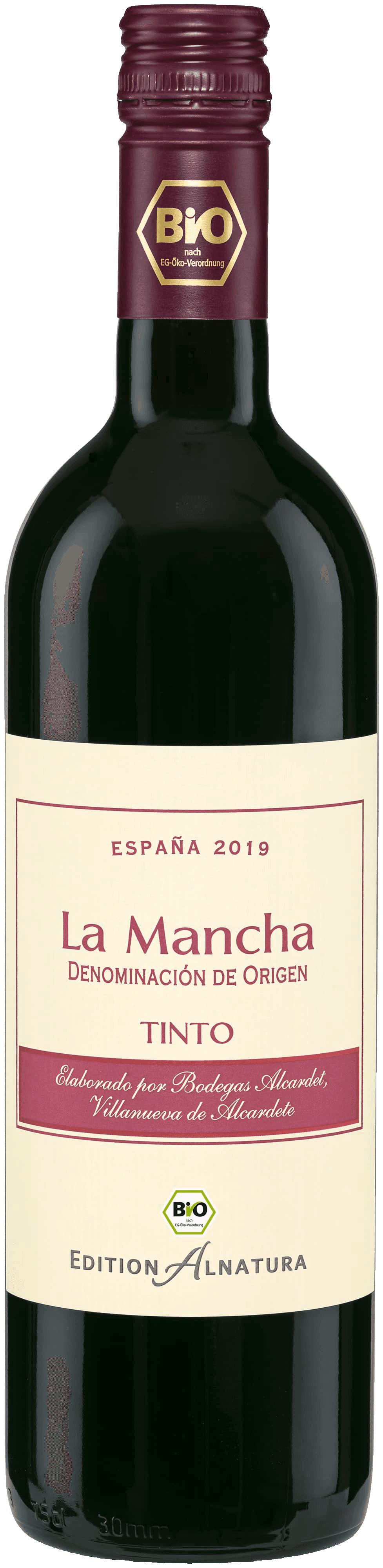 Vino La Mancha Tinto bio Alnatura