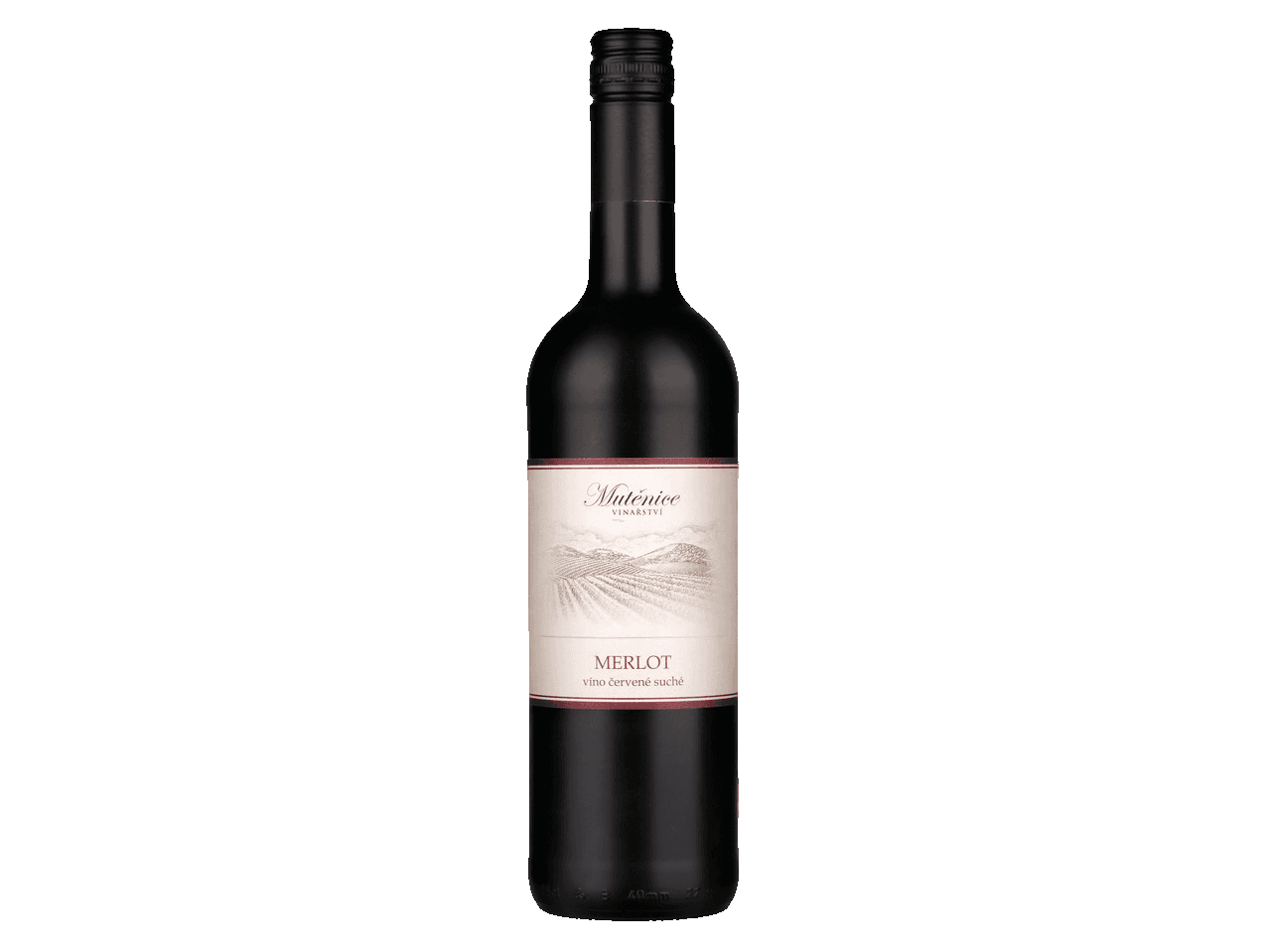 Víno Merlot Vinařství Mutěnice