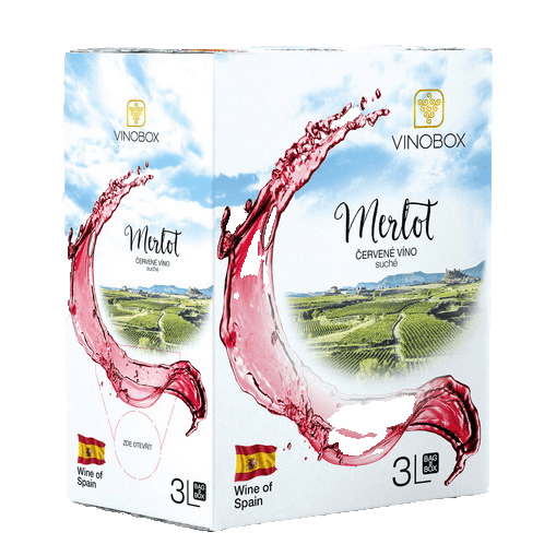 Víno Merlot Vinobox - bag in box