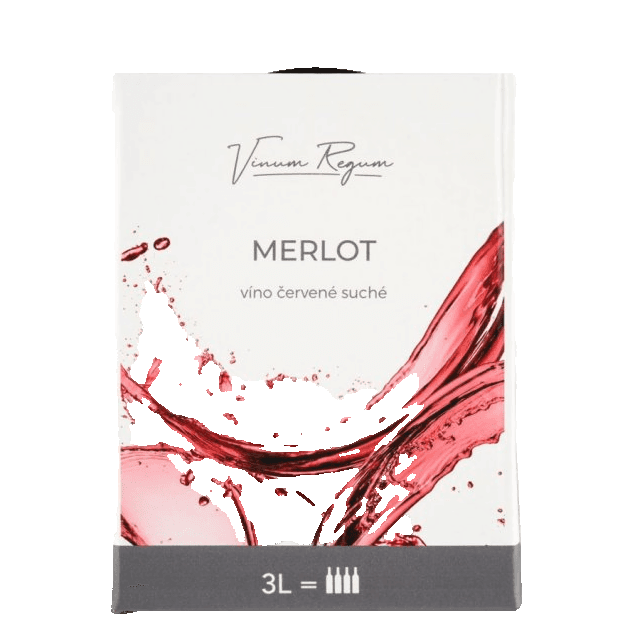 Víno Merlot Vinum Regum - bag in box