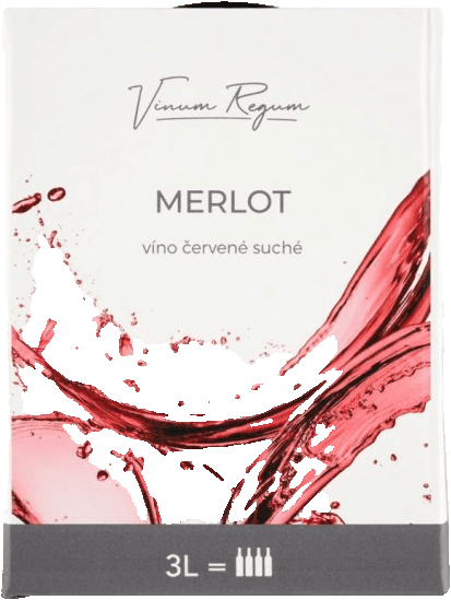 Víno Merlot Vinum Regum - bag in box