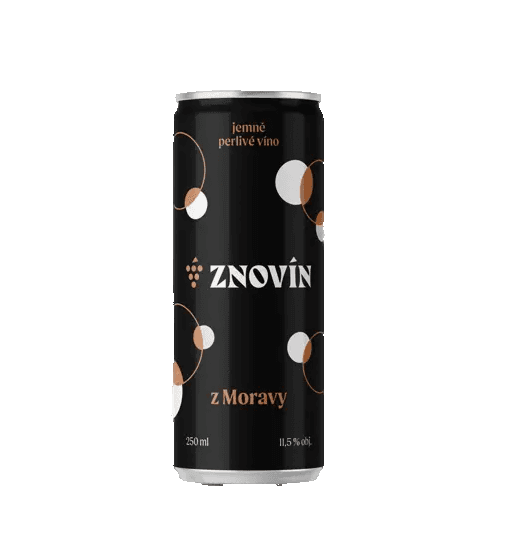 Víno perlivé z Moravy Znovín