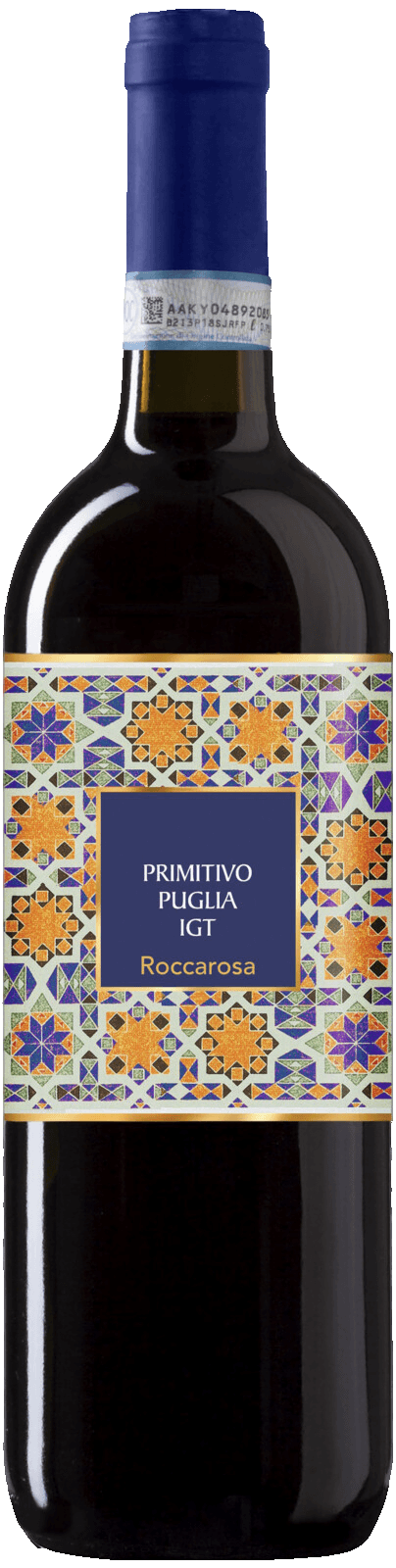 Víno Primitivo IGT Puglia Roccarosa