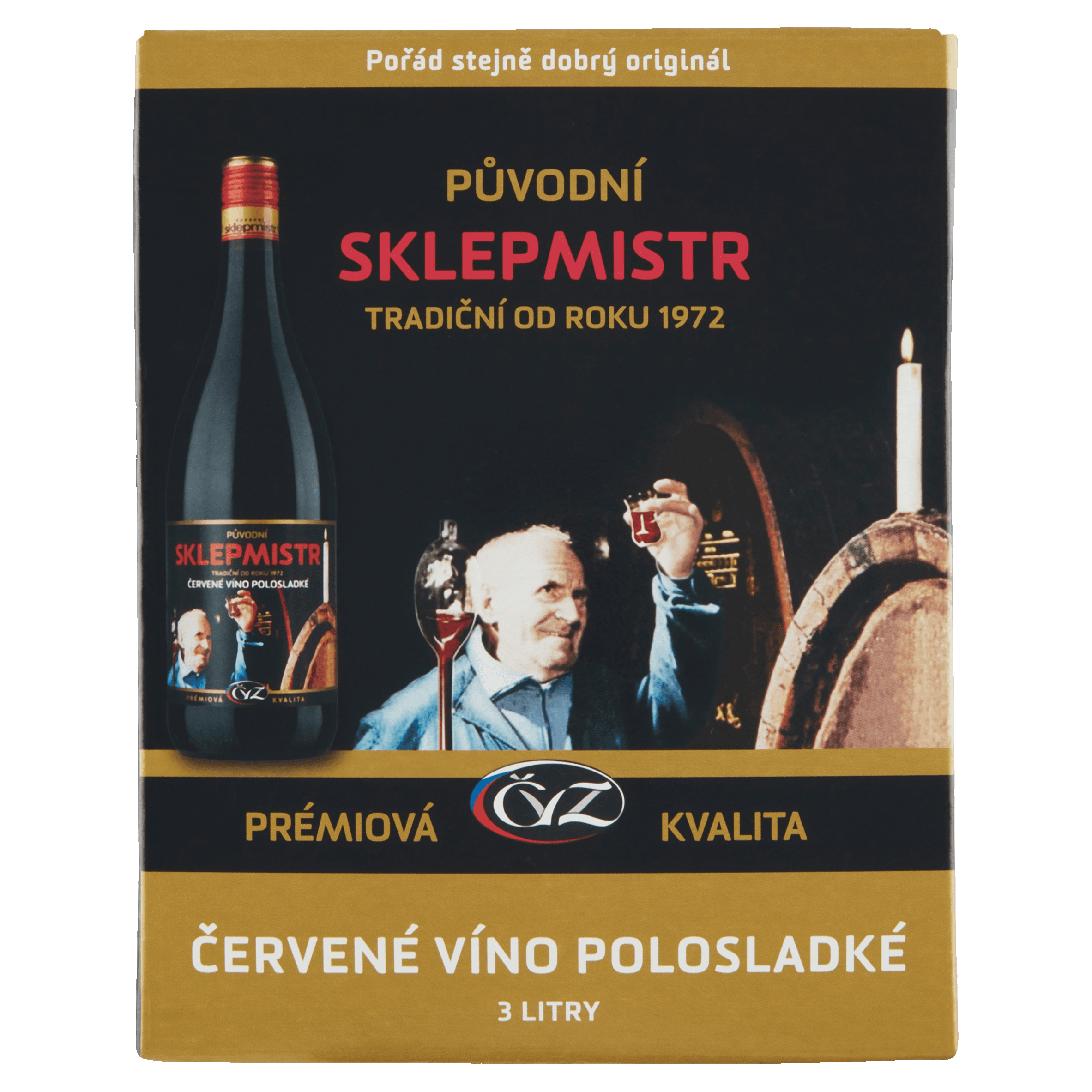Víno Původní Sklepmistr ČVZ - bag in box