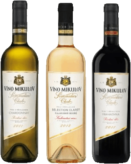 Vína Sommelier Club Víno Mikulov - pozdní sběr