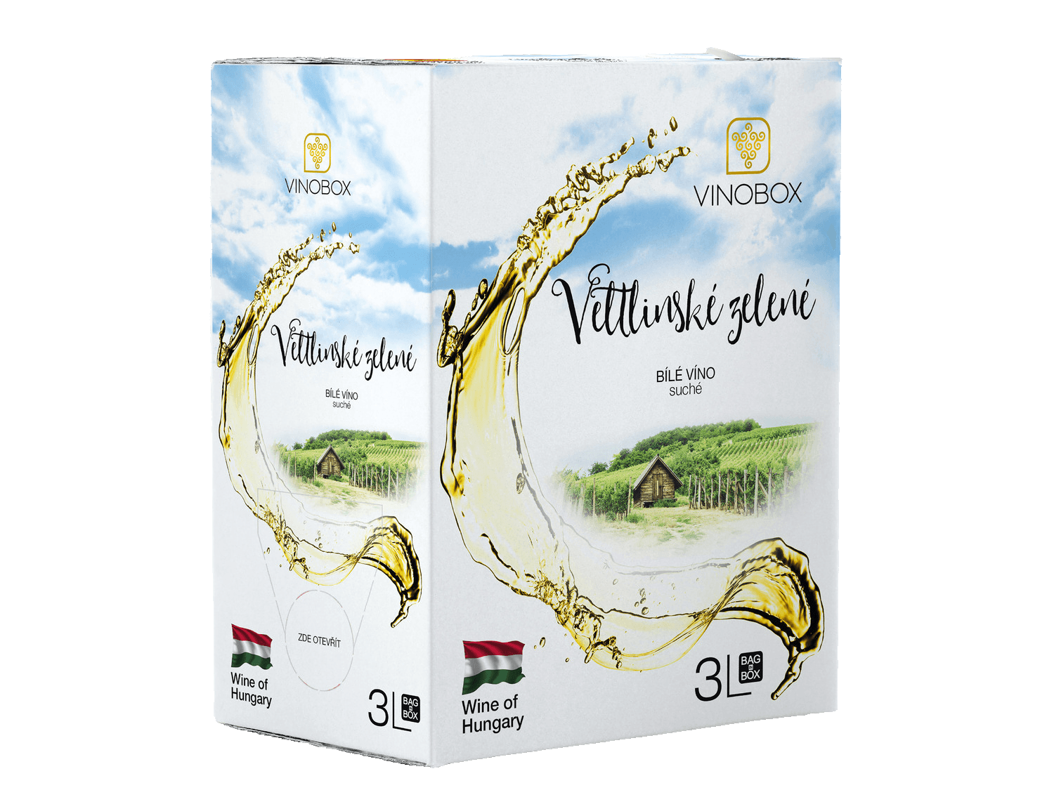 Víno Veltlínské zelené Vinobox - bag in box
