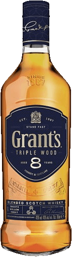 Whisky 8 YO Grant's Triple Wood
