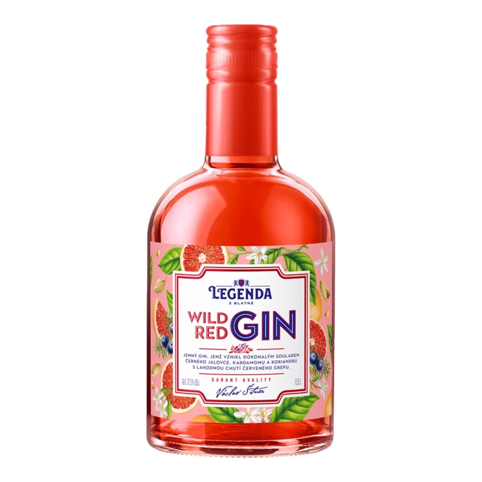 Gin Wild Red Legenda z Blatné