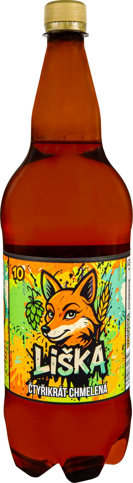 Pivo 10° Novopacká Liška