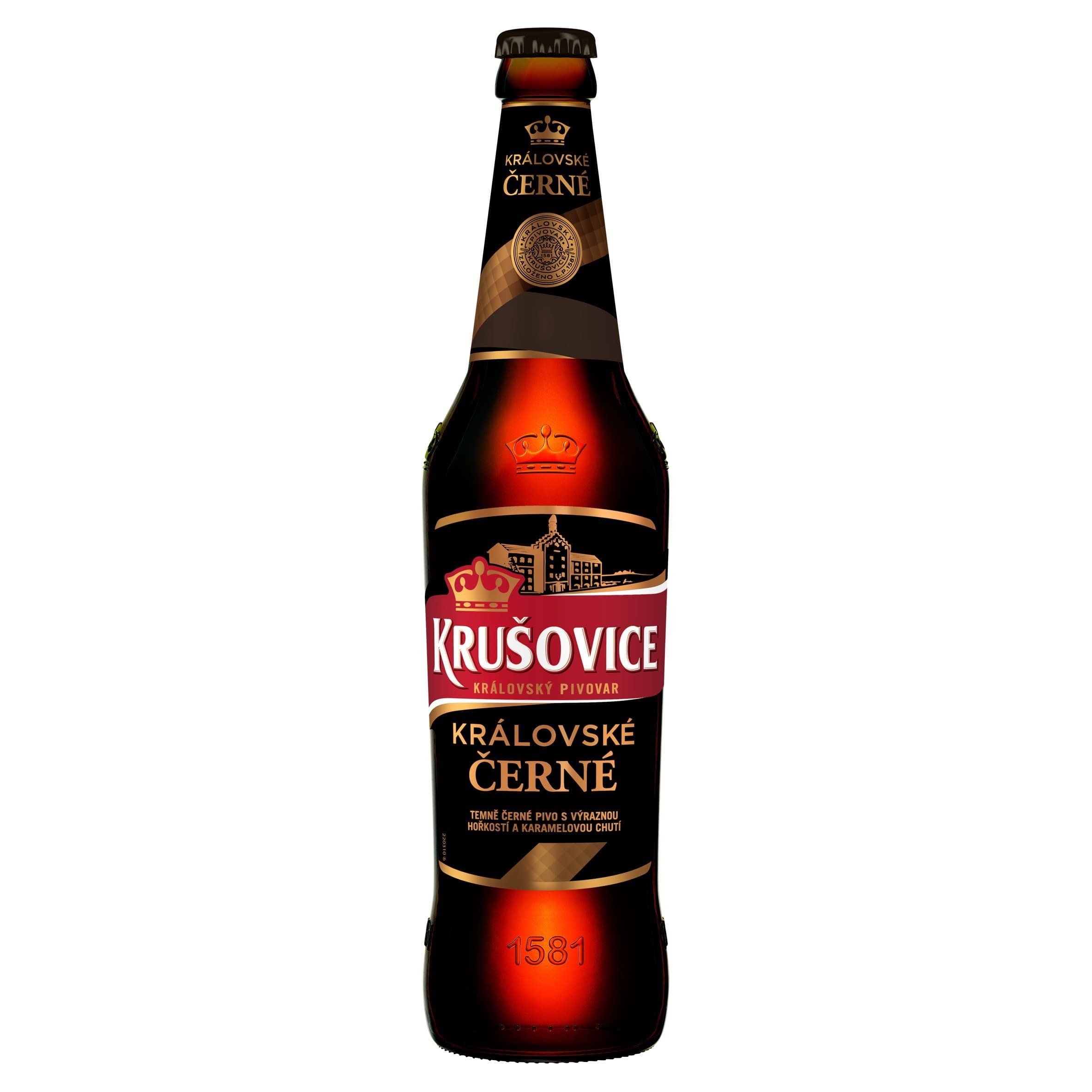 Pivo černé výčepní královské 10° Krušovice