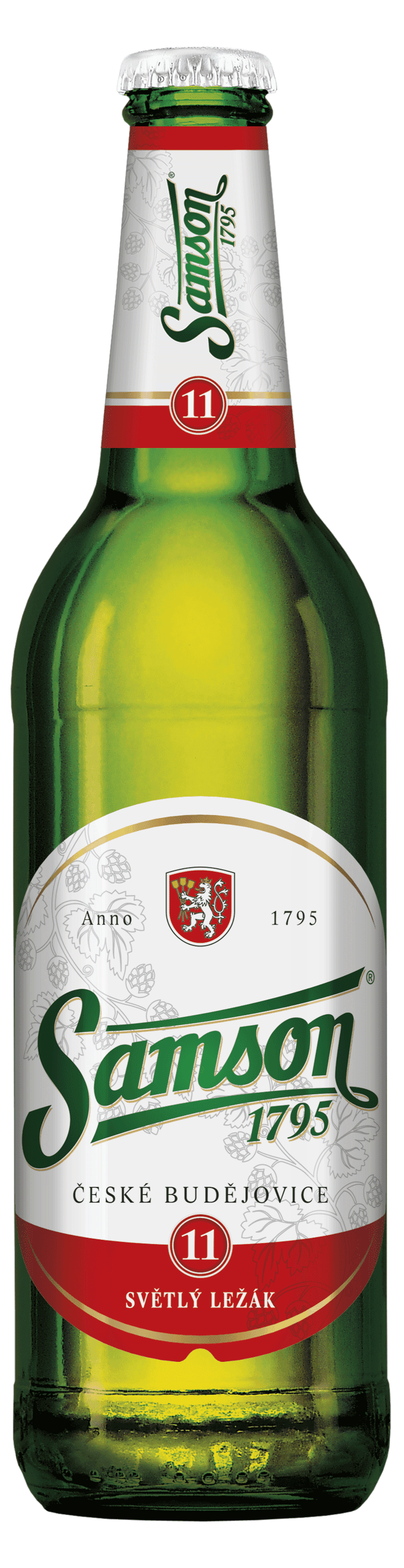 Pivo světlý ležák 11° Samson