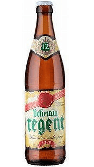 Pivo světlý ležák 12° Bohemia Regent