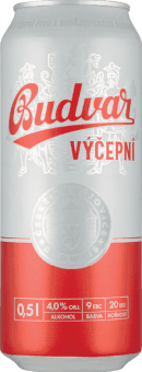 Pivo světlé výčepní Budweiser Budvar