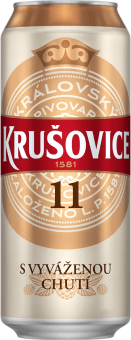 Pivo světlý ležák 11° Krušovice