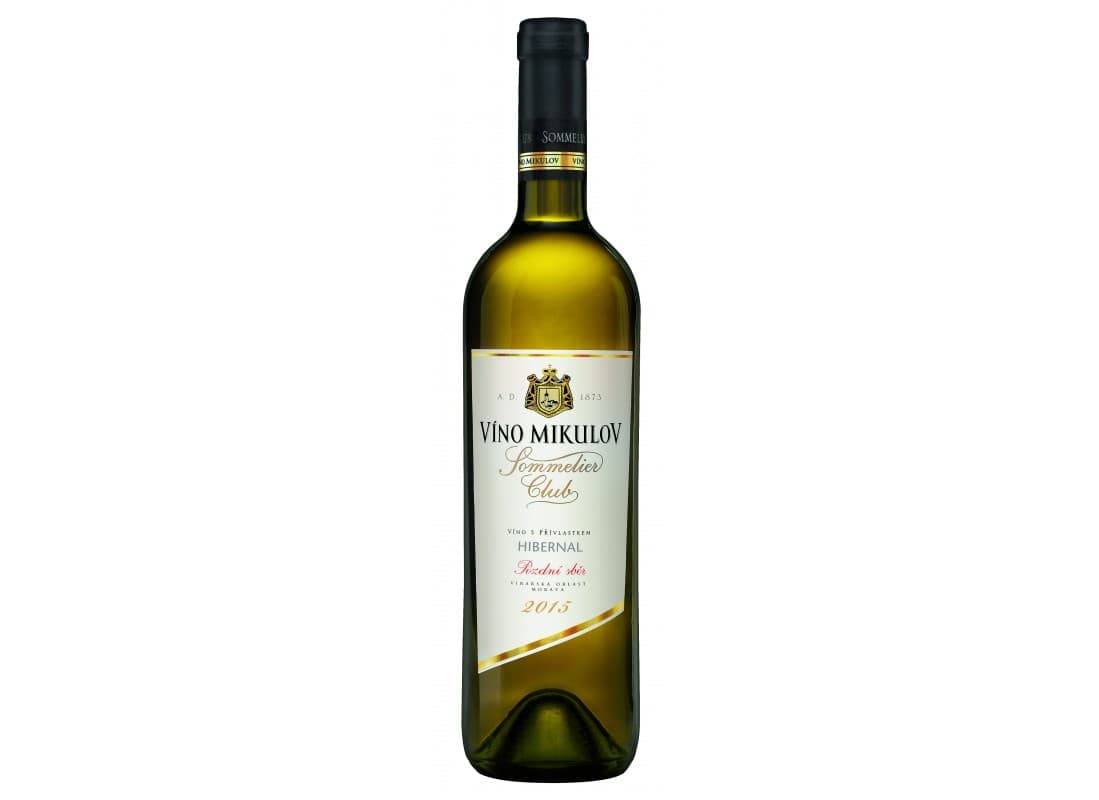 Víno Hibernal Sommelier Club Víno Mikulov - pozdní sběr