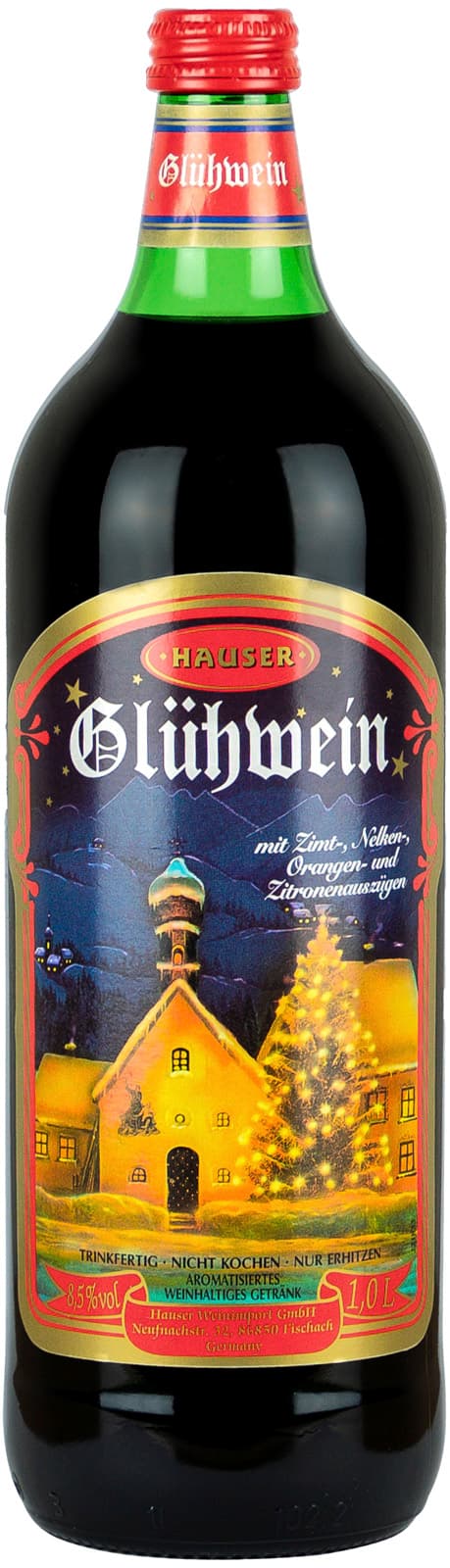 Víno svařené Glühwein Hauser
